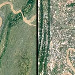 Google Timelapse Traces 32 Years of Construction and Destruction