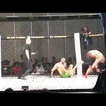 MMA Fighter Destorys His Opponent While On His Back